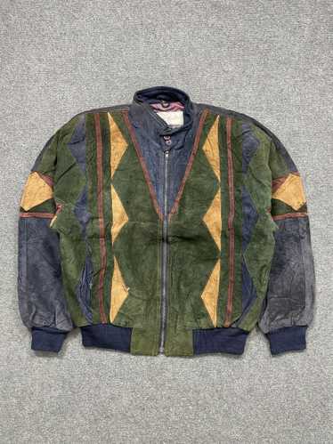 Domani mens leather jacket - Gem