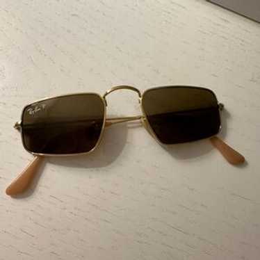 Barely Used Raybans Polarized. Small Square Frame… - image 1