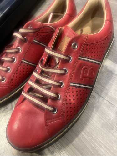 BALLY リボン付きレッドシューズ Bally red sneakers - Gem