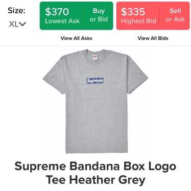 Supreme Bandana Box Logo Hooded Sweatshirt - Gem