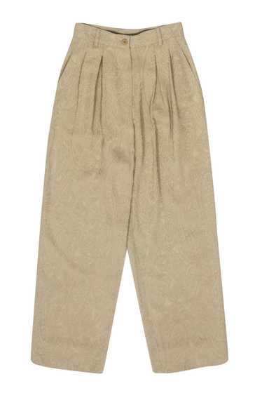 パンツ giorgio armani 80s vintage wool trousers 古着 80-90s Italy製 GIORGIO ARMANI 2タック 上質 ウール