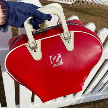 Vintage red bowling bag - Gem