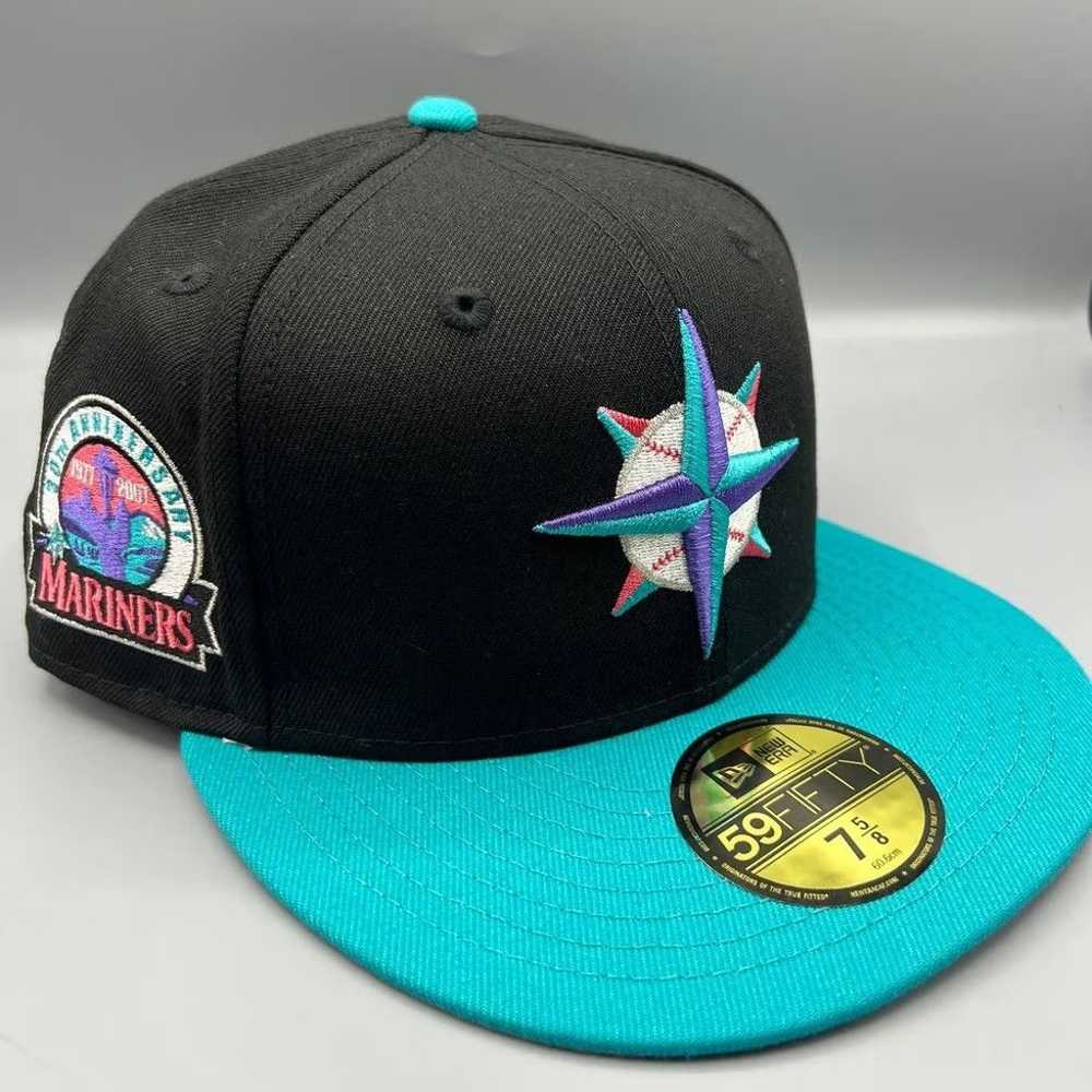別注NEW ERA 59fifty Seattle Mariners 7 5/8 New Era Seattle Mariners Hat Men 7 5/8 59Fifty New Era