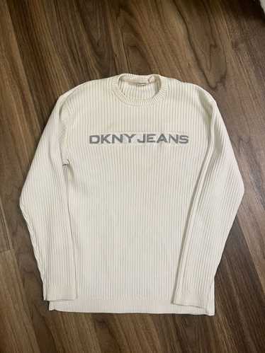 90s DKNY リネンニット　ディーケーエヌワイ　vintage DKNY（ディーケーエヌワイ）の「【ヴィンテージ古着】90's DKNY