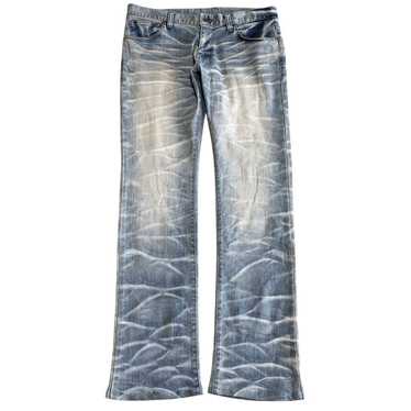 Vintage Tornado Mart Flare Jeans Size 33 Tornado Mart Button
