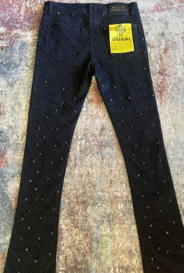 Stacked white guapi jeans - Gem Stacked white guapi jeans - Gem
