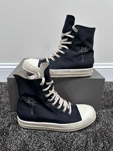 ラモーンズレザーハイカットスニーカー | Rick Owens