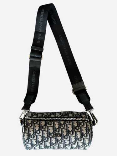 関税・送料込 DIOR Roller Oblique crossbody バッグ Christian Dior Pre-Owned 2022 Oblique Roller Crossbody Bag