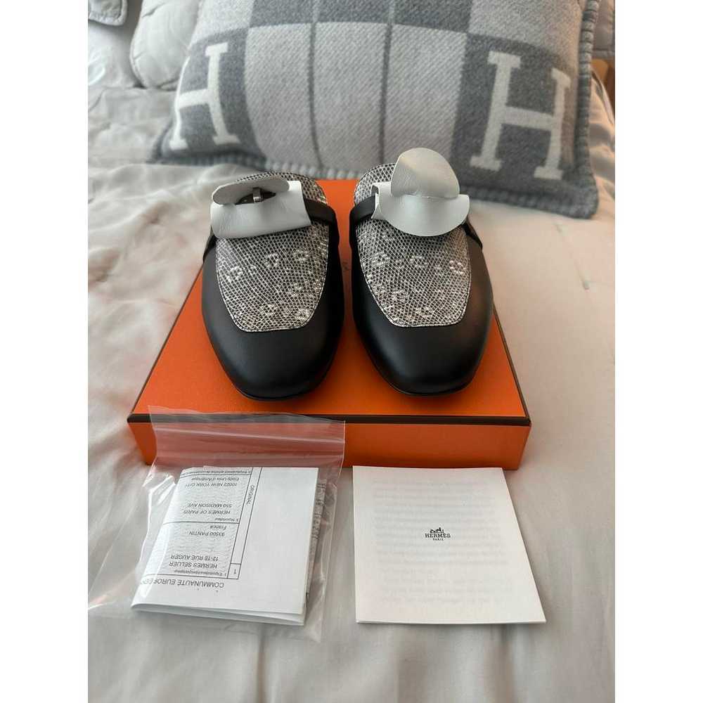 Hermès Oz python mules & clogs - image 2