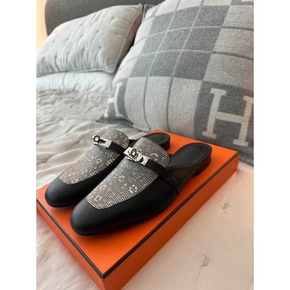 Hermès Oz python mules & clogs - image 7
