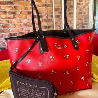 Coach reversible tote bag - Gem