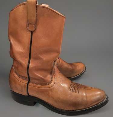 レッドウィング 1166《pecos》80's vintage！ Vintage Inspired Red Wing PECOS Brown Leather Pull-On Boots