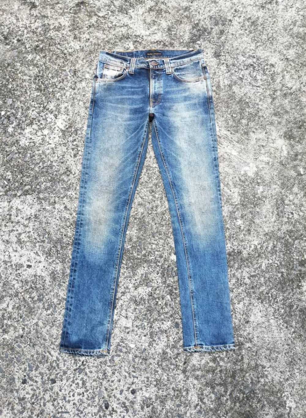 Nudie Jeans Nudie Jeans Lean Dean Dark Light Denim Jeans