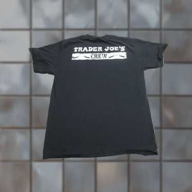 Vintage Trader Joes Mens Medium Black Crew Member 