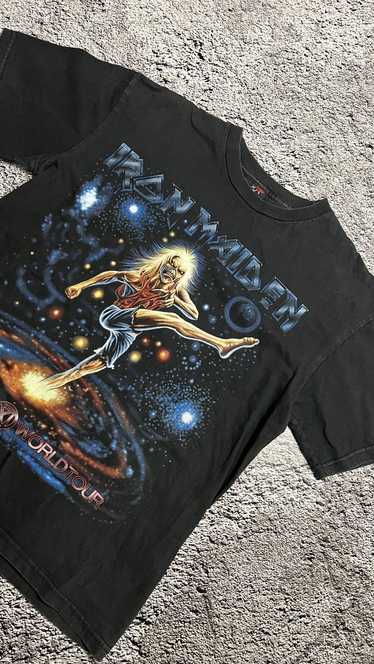 Iron Maiden Virtual XI World Tour Tシャツ Vintage 1998 Iron Maiden Virtual XI World Tour T-Shirt
