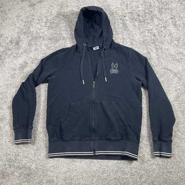 美品 Psycho Bunny　エンボスロゴ フーデットレザーブルゾン　Sサイズ m36942286231_1.jpg?1712332628