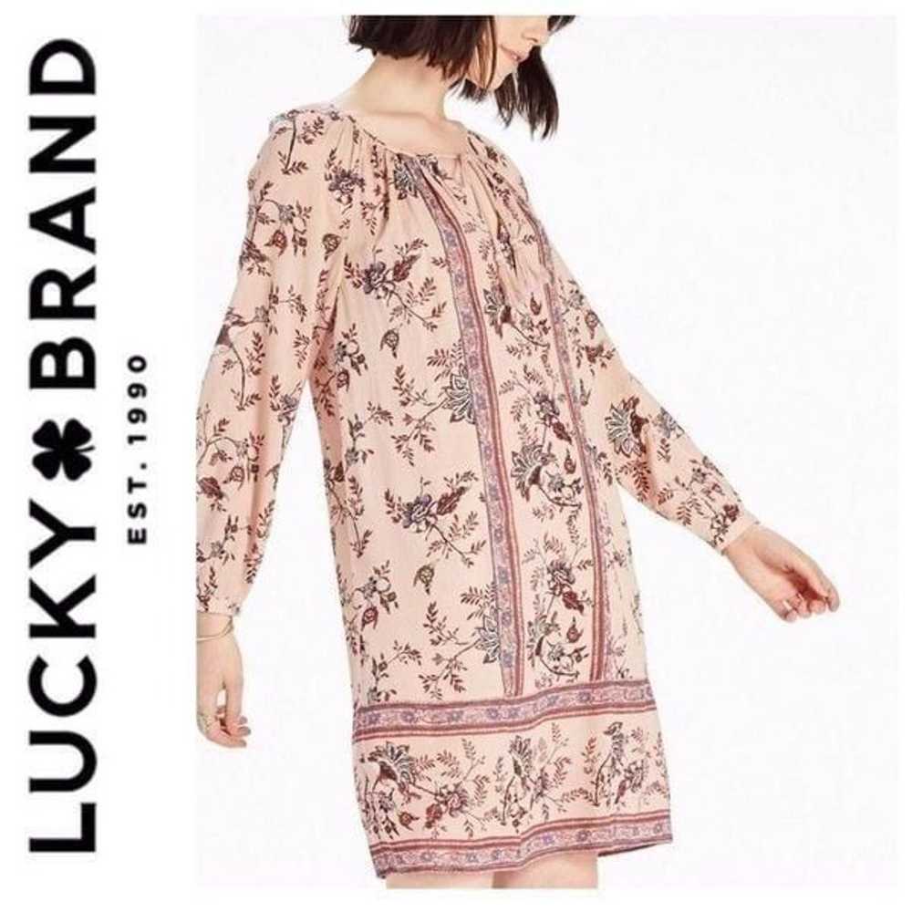 LUCKY BRAND BOHO GAUZE PEASANT DRESS - image 8