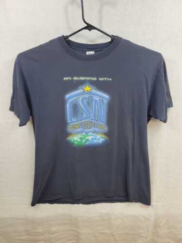 Crosby Stills & Nash Tシャツ 2001年 ローカルクルー（Crosby