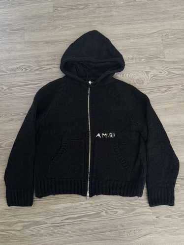 【AMIRI】 リラックス ジップアップ フーディ ジップアップ AMIRI(アミリ) パーカー・フーディ(メンズ) - 海外
