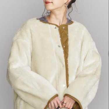 BEAUTY&amp;YOUTH UNITED ARROWS - CLANE　boa reversible blouson B&Y UNITED ARROWS BEAUTY & YOUTH Reversible Boa Blouson