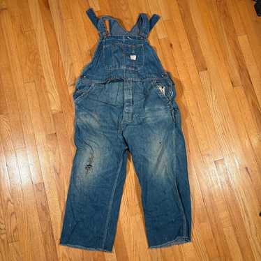 Vintage Penneys Big Mac Denim Coveralls Blue Indigo B… - Gem