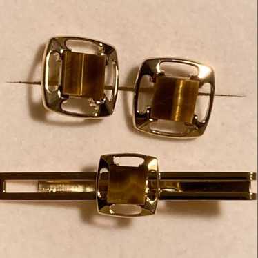 Vintage stratton cufflinks - Gem
