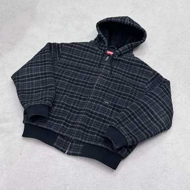 Supreme plaid hooded - Gem Supreme plaid hooded - Gem