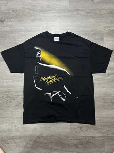 Michael Jackson hanes Tシャツ Vintage Michael Jackson T-Shirt Size Medium White Shirt