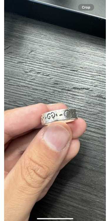 GUCCI ダブルg 16号 マーモント リング 指輪 0793s12 グッチ GUCCI グッチ SV925 シルバー GGマーモント ダブルGロゴ