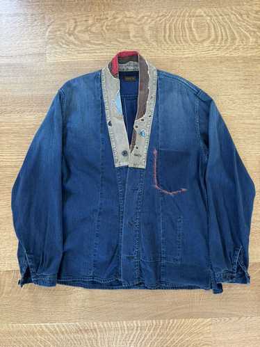 vintage KAPITAL アンカー刺繍 チノパン ベージュ M vintage KAPITAL アンカー刺繍 チノパン ベージュ M - メルカリ