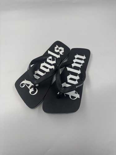 サンダル Palm Angels Sandals Sandals - Palm Angels - Black/White - Leather