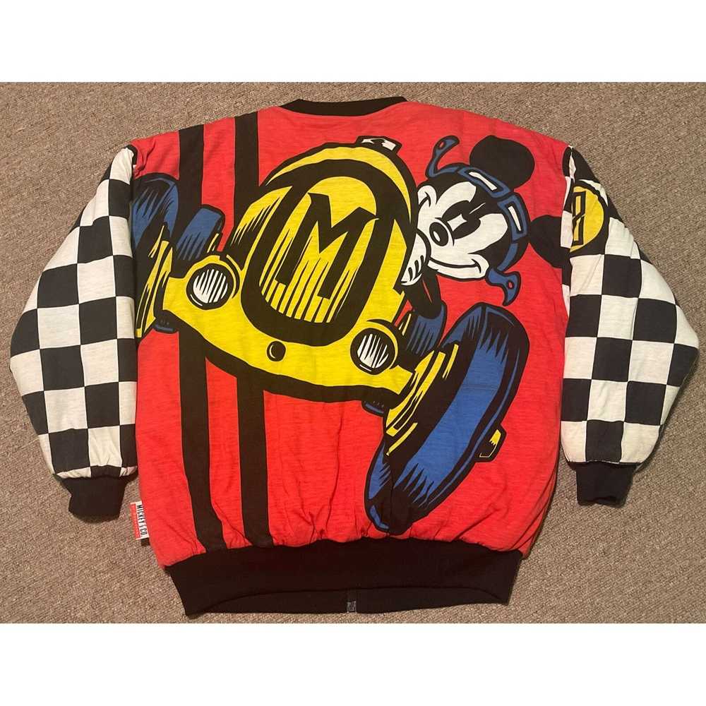 Mickey Inc Vintage 80’s XL Disney Mickey Inc Mickey Mouse Racing Revers