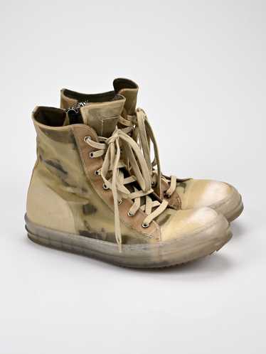 Rick Owens EDFU Ramones In Transparent Cow Leather SS23