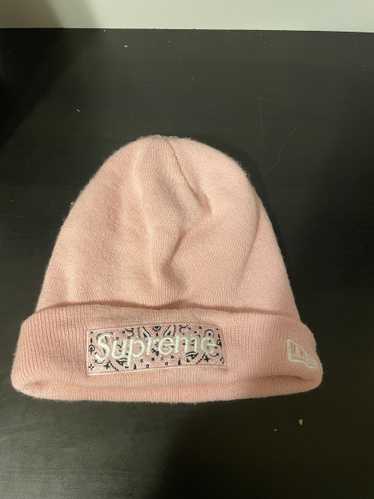 Supreme New Era Box Logo Beanie (FW19) Pink - FW19 - US