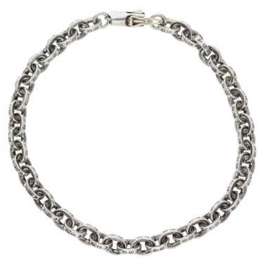 GIP　Chrome Hearts PAPER CHAIN 7 Chrome Hearts Size 7Inch Paper Chain Silver Bracelet 12.97G