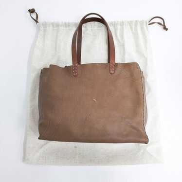 Henry cuir leather tote - Gem