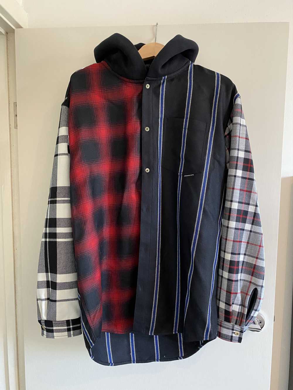 シャツ HUECLOSET hooded tartan check shirt SE247 Checkered Shirt With Hood – Outfitters