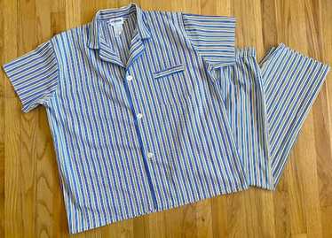 80s striped pajamas vintage - Gem