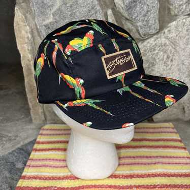 帽子 00s stussy 6 panel leather cap brown F 00s stussy 6