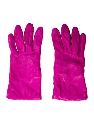 新品 Sermoneta gloves ピンク／パープル カシミア100%
