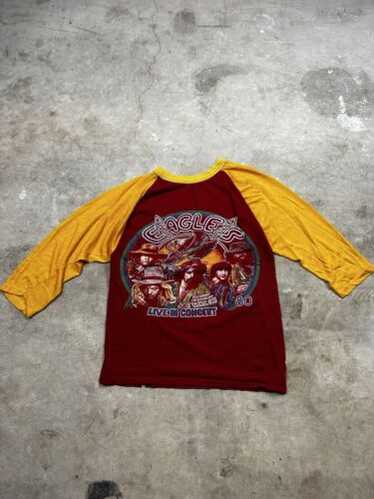 Joe Walsh Tシャツ 1983年ツアー Vintage Joe Walsh 1983 Tour Signature Cotton White Cotton