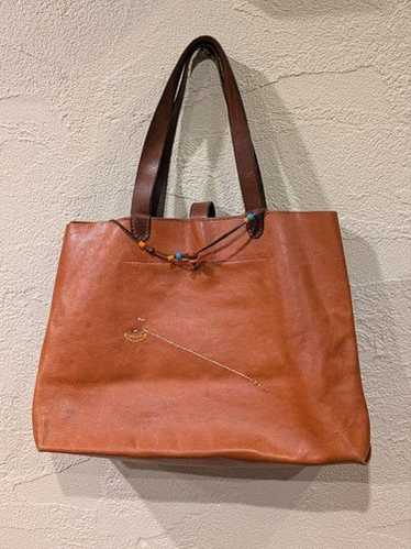 Henry cuir leather tote - Gem