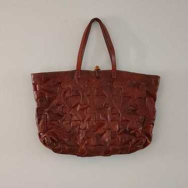☺*す様 henry cuir poker king Henry cuir leather tote - Gem