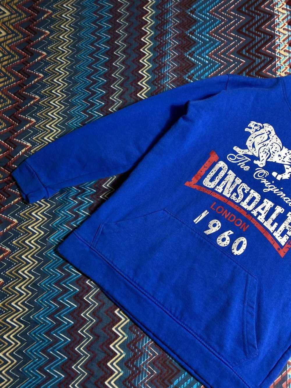 Lonsdale × Streetwear × Vintage Vintage Hoodie Lo… - image 3