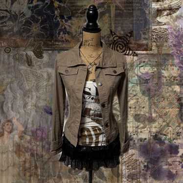 【00s】Archiveイタリア製LeatherJacket\"平成グランジY2K archive grunge studs leather jacket y2k