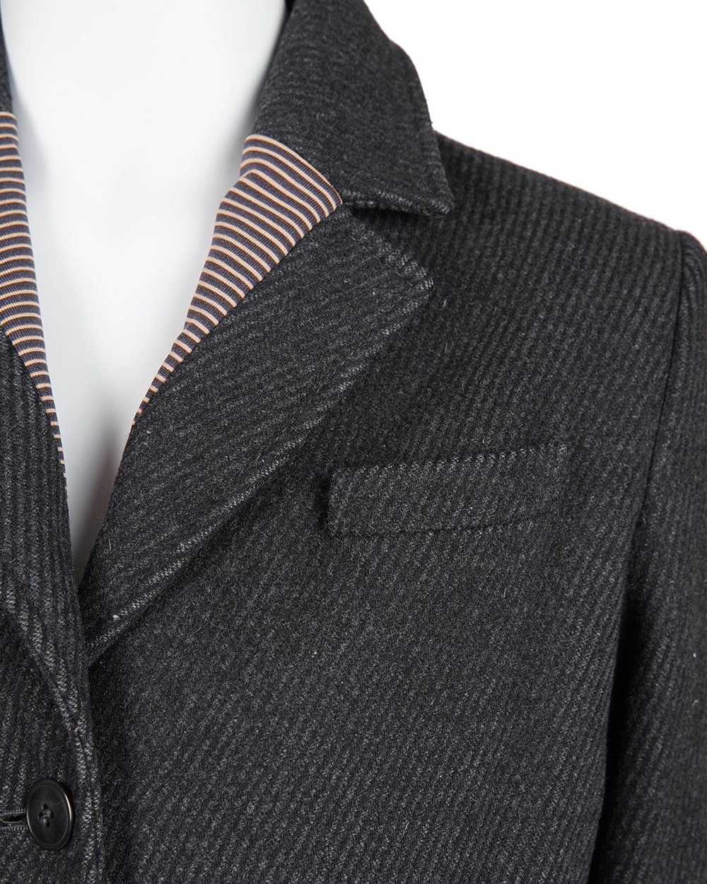 Miu Miu Miu Miu F/W2000 Striped Coat - image 4