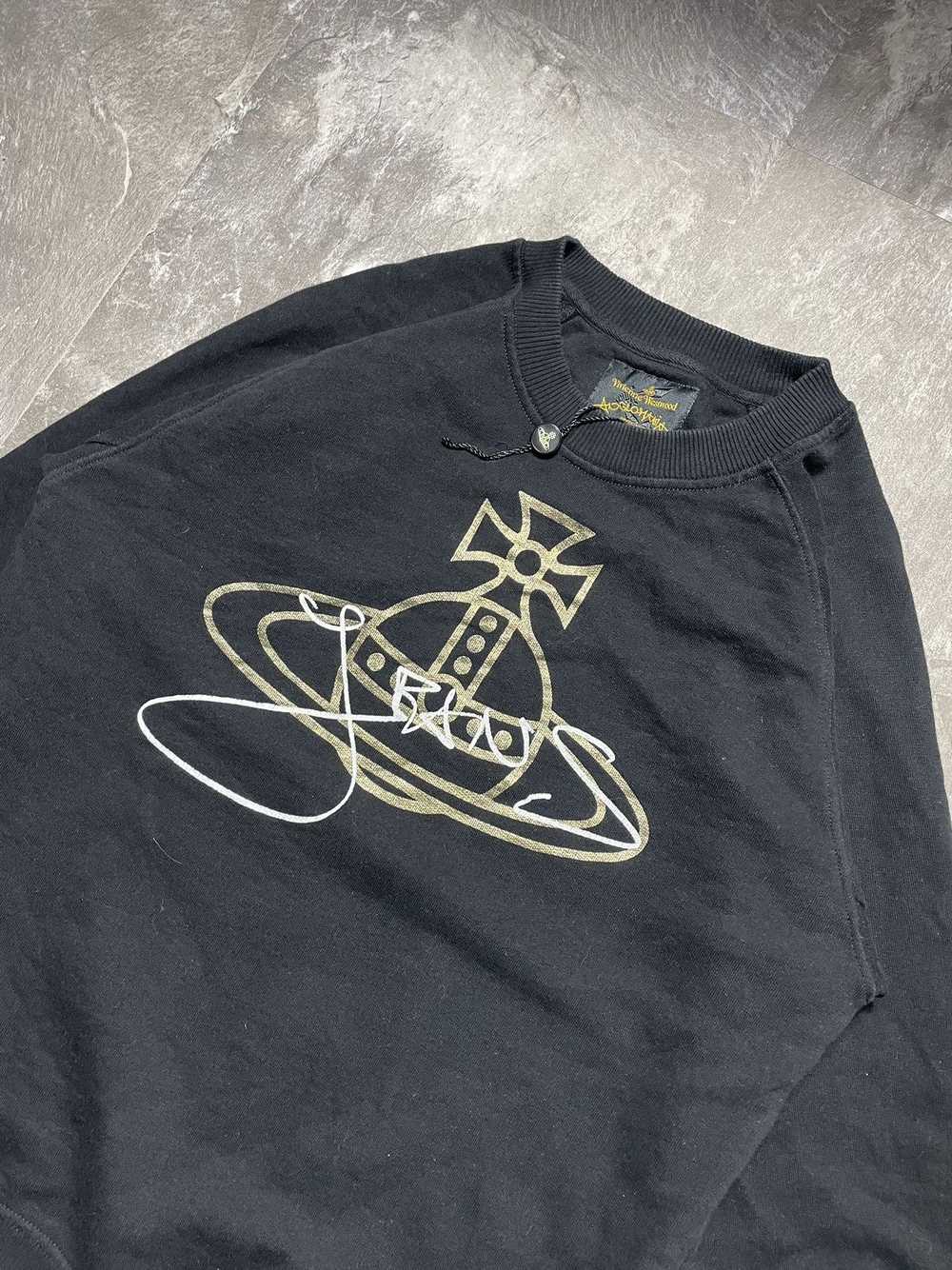 トップス Vintage Viviennewestwood MAN sweatshirt Vivienne Westwood Men's Oversized Sweatshirt