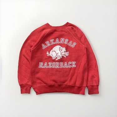 Vintage flock print sweatshirt - Gem
