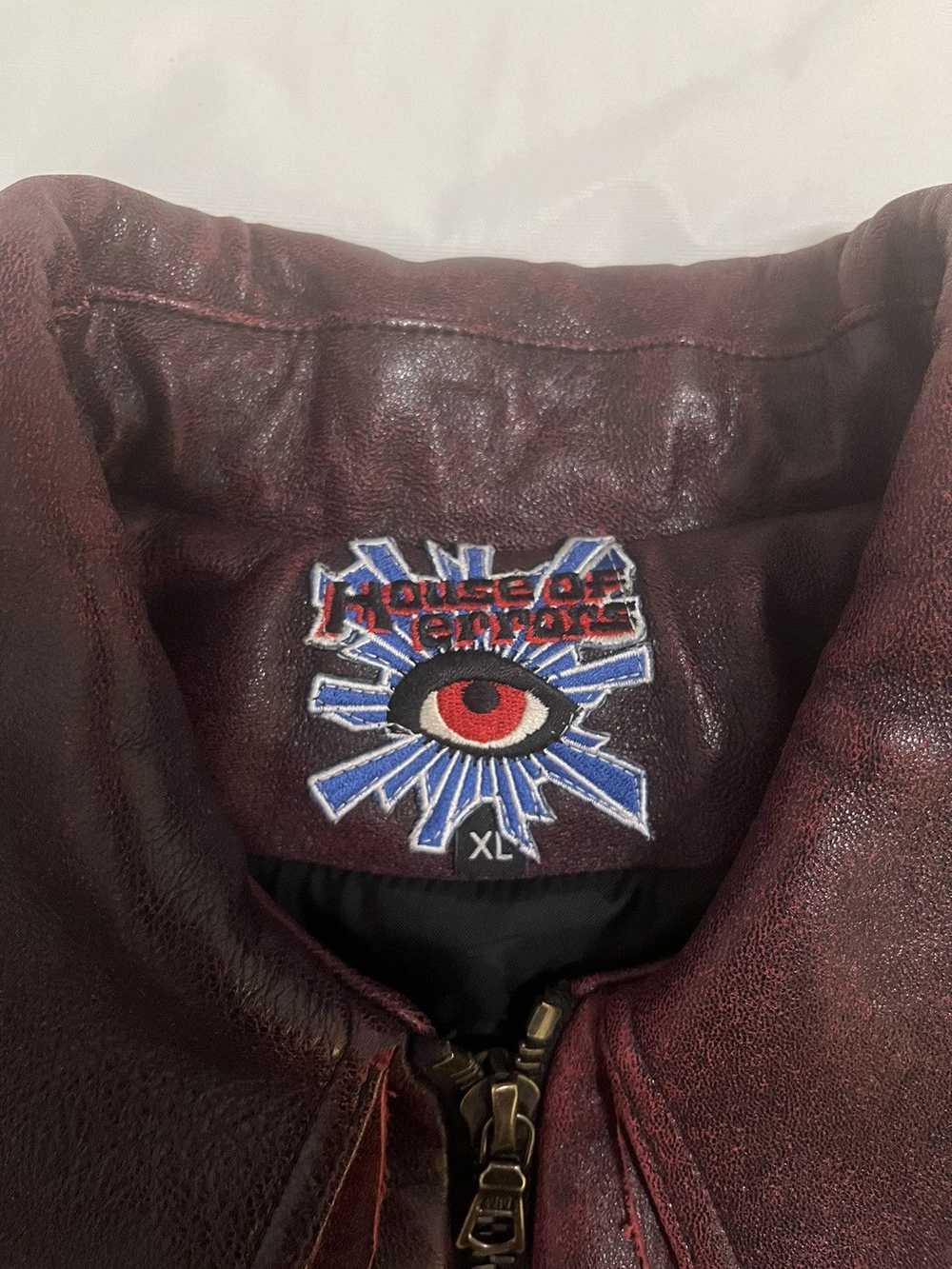 House of Errors House Of Errors Blud Red Topo Lea… - image 3