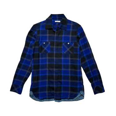 トップス facetasm CHECK ZIPPER SHIRT MKS-SH-M08 facetasm CHECK ZIPPER SHIRT MKS-SH-M08（FACETASM